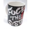Anarchy - Fuck The System (mug/ hrnček) I CDAQUARIUS.COM Rock Shop