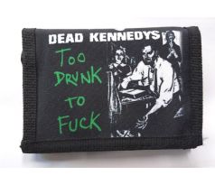 Dead Kennedys - Too Drunk To Fuck (wallet/ peňaženka) CDAQUARIUS.COM