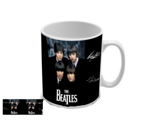 Beatles - Band 3 (mug/ hrnček) CDAQUARIUS.COM Rock Shop