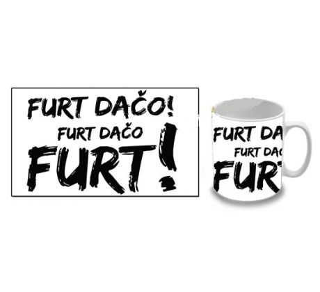 Furt Dačo ! - Motive 1 (mug/ hrnček) I CDAQUARIUS.COM Rock Shop