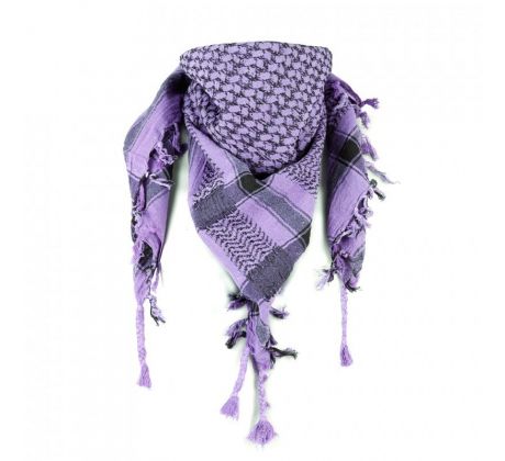 Arafat scarf - Black & Purple