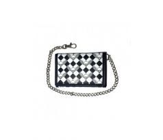 Wallet - black/white - Skulls & Wings (peňaženka) I CDAQUARIUS.COM Rock Shop