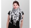 Arafat scarf - White & Black (šatka) I CDAQUARIUS.COM Rock Shop