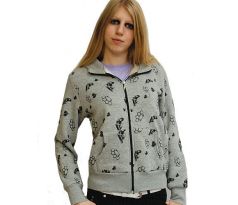 Darkside - Grey Knuckle Duster Zip Hood (Women´s hoodie) CDAQUARIUS.COM