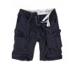 SURPLUS Stars Bermuda Cargo Shorts DARK BLUE (kapsáče krátke) I CDAQUARIUS.COM