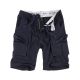 SURPLUS Stars Bermuda Cargo Shorts DARK BLUE (kapsáče krátke) I CDAQUARIUS.COM