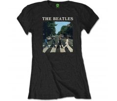 dámske tričko Beatles - Abbey Road & Logo (Women´s t-shirt)