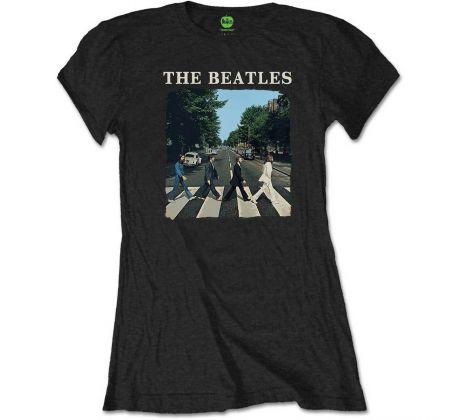 dámske tričko Beatles - Abbey Road & Logo (Women´s t-shirt)