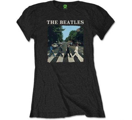 dámske tričko Beatles - Abbey Road & Logo (Women´s t-shirt)