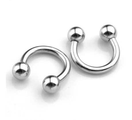 Body Piercing - Septum - Gulička 3mm - SILVER Podkovička I CDAQUARIUS.COM Rock Shop