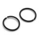 Body Piercing - Nose ring 0,8mm - BLACK krúžok do nosa I CDAQUARIUS.COM Rock Shop