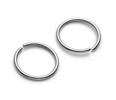 Body Piercing - Nose ring 0,8mm - SILVER krúžok do nosa I CDAQUARIUS.COM Rock Shop