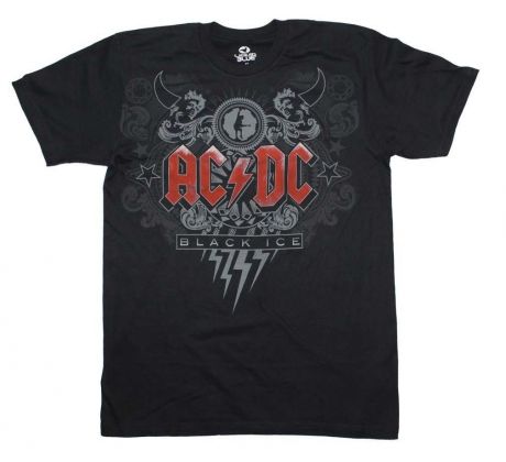 tričko AC/DC - Black Ice cover