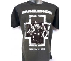 Tričko Rammstein - Deutschland Band Poster (Grey) (t-shirt)