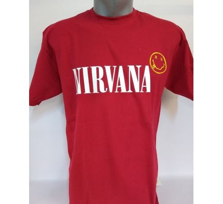 Tričko Nirvana - (text) (t-shirt)