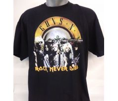 Tričko Guns N Roses - Rock Never Dies (t-shirt)