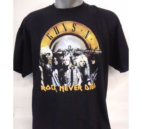 Tričko Guns N Roses - Rock Never Dies (t-shirt)
