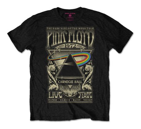 Tričko Pink Floyd - Carnegie Hall Poster (t-shirt)