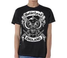 tričko Motorhead - Crossed Swords England Crest (t-shirt)