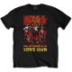 Tričko KISS - Love Gun Glow (t-shirt)