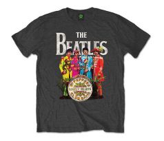 Tričko Beatles - Sgt. Pepper´s (Charcoal) (t-shirt)