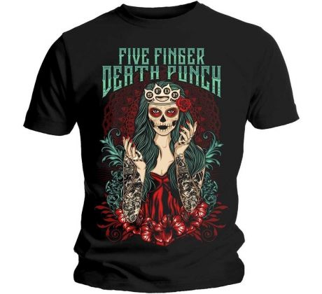 Tričko Five Finger Death Punch - Lady Muerta (t-shirt)