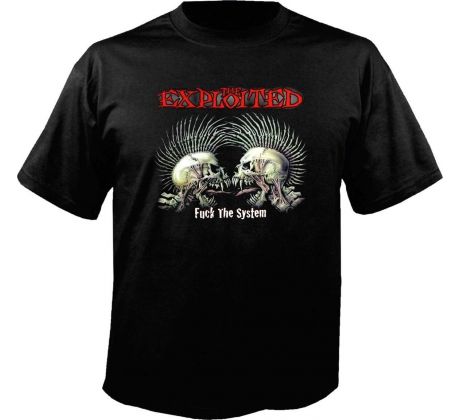 Tričko Exploited - Mohican Skull (t-shirt)
