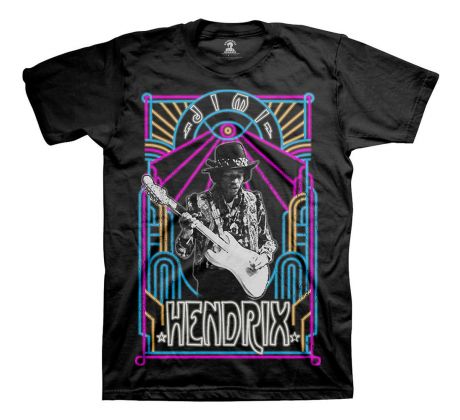 Tričko Hendrix Jimi - Electric Ladyland Neon (t-shirt)