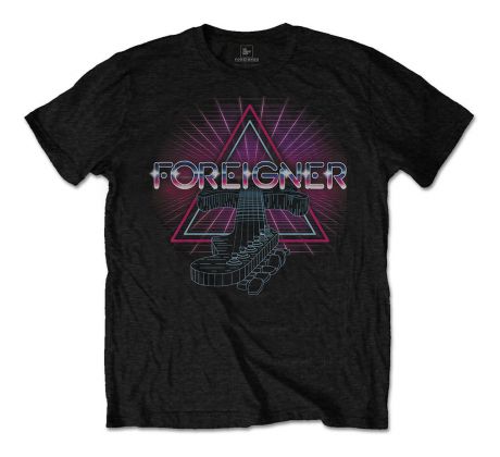Tričko Foreigner - Neon Guitar (t-shirt)