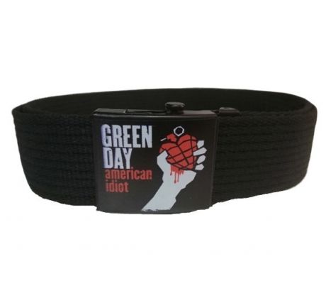 opasok Green Day – American Idiot (canvas belt)