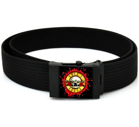 opasok Guns N Roses - Classic Logo (canvas belt)