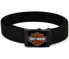 opasok Harley Davidson - Logo (canvas belt)