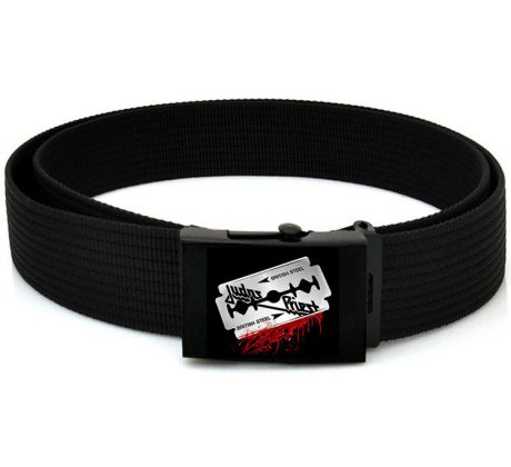 opasok Judas Priest - Logo (canvas belt)