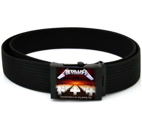 opasok Metallica - Master Of Puppets (canvas belt)