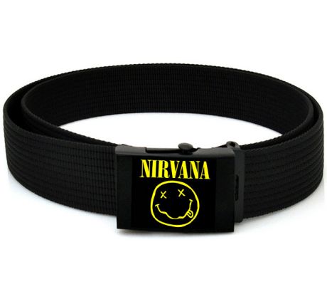 opasok Nirvana - Logo (canvas belt)