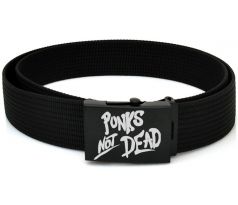 opasok Punk´s Not Dead - Logo (canvas belt)