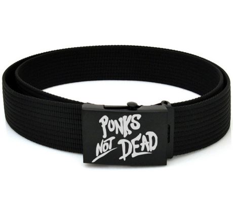 opasok Punk´s Not Dead - Logo (canvas belt)