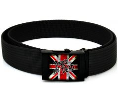 opasok Punk´s Not Dead - British Flag (canvas belt)