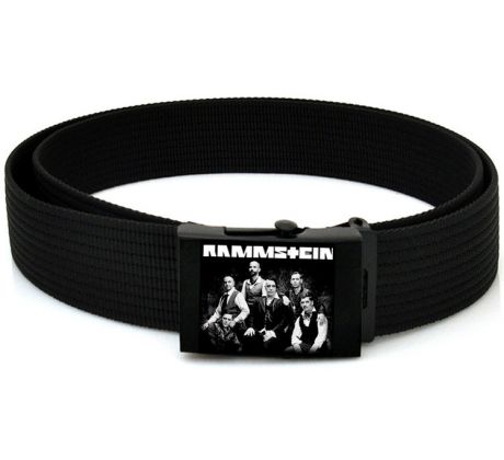 opasok Rammstein - Band (canvas belt)