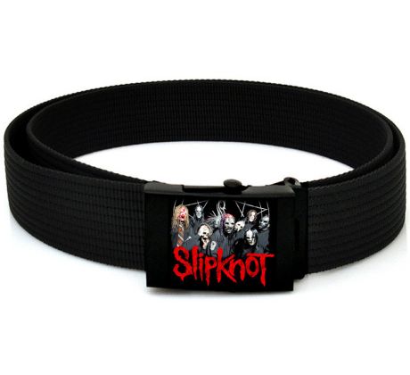 opasok Slipknot - Band (canvas belt)