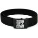 opasok System Of A Down - Logo (canvas belt)