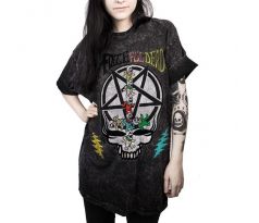 Dámske tričko Goth Oversized - Fateful Dead (Women´s t-shirt)