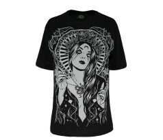 Dámske tričko Goth Oversized - Goddess (Women´s t-shirt)