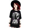 Dámske tričko Goth Oversized - Morbid Cat (Women´s t-shirt)