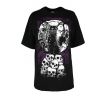 tričko Goth Oversized - Morbid Cat (Women´s t-shirt)