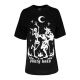 Dámske tričko Goth Oversized - Party Hard Devil Dance (Women´s t-shirt)