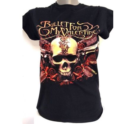 Tričko dámske Bullet For My Valentine - Skull (Women´s t-shirt)
