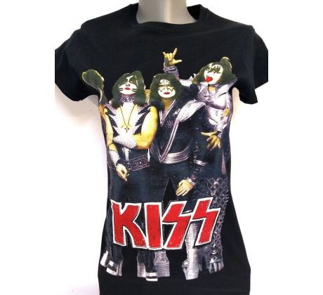 Tričko dámske Kiss - Band (Women´s t-shirt)