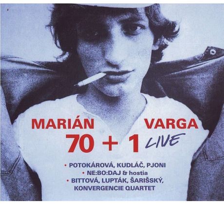 V.A. - Marián Varga 70 + 1 Live (CD+DVD) audio CD album