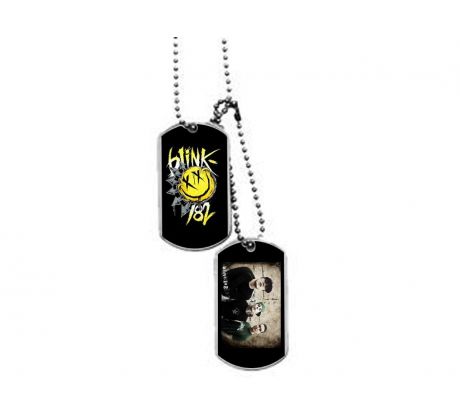 Blink 182 - Band (Dog Tag) vojenská známka na krk
